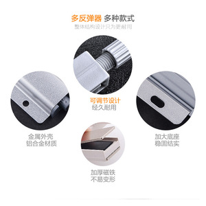 Loquet magnétique 833A 89 mm, dispositif de rebond à ressort pour double porte de placard - Product Image 4