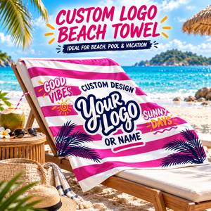 Serviette de plage moderne sur mesure grande taille, fine, anti-sable, en microfibre, séchage rapide, super absorbante, douce, pour la natation - Product Image 4