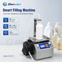 Machine de remplissage de liquides à pompe péristaltique automatique, doseur de colle et de solvant haute viscosité 13L/min, dosage quantitatif par pesage pour flacons de boissons