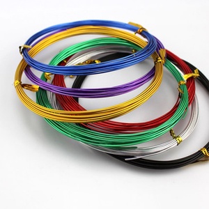 <span class=keywords><strong>Alambre</strong></span> artesanal <span class=keywords><strong>de</strong></span> <span class=keywords><strong>aluminio</strong></span> anodizado <span class=keywords><strong>de</strong></span> máxima resistencia, resistente al deslustre, recubierto <span class=keywords><strong>de</strong></span> Color para fabricación <span class=keywords><strong>de</strong></span> joyas, <span class=keywords><strong>manualidades</strong></span> decorativas dobladas - Product Image 4