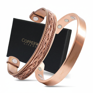 Artesanías indias Pulseras de cobre Proveedor al por mayor Forma redonda Buen vendedor Chapado en cobre Vendedor caliente Tamaño personalizado - Product Image 1