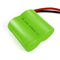 Batterie NiMH 2,4 V Sub C SC 2000 mAh (1600-3000 mAh) pour robots DIY, jouets, appareils électroménagers, approuvée MSDS