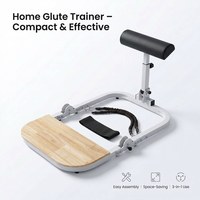 Dispositivo de Entrenamiento para Glúteos y Puente de Cadera, Equipo Auxiliar de Yoga para Estiramiento y Elasticidad de Músculos del Suelo Pélvico, Plegable