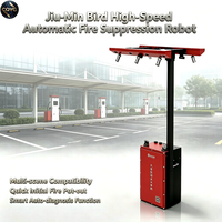 Robot d'extinction d'incendie automatique intelligent et fixe à grande vitesse Jiu-Min Bird pour le ravitaillement industriel en carburant/gaz