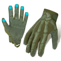 Gants tactiques personnalisés pour le sport en plein air, la gym, l'entraînement, la conduite, le travail à moto, antidérapants, respirants, à doigts entiers, compatibles avec les écrans tactiles