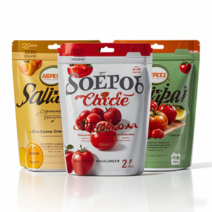 Sachet Doypack Personnalisé Imperméable Biodégradable Imprimé par Héliogravure avec Fermeture Zip pour l'Emballage d'Aliments, Snacks, Sucre, Bonbons et Biscuits - Product Image 5