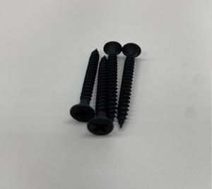 Homn Reen High Quality C1022 Steel Material Black <b>Phosphate</b> Finish Bugle Head Drywall Screw 38mm Length M4.2 Thread Size - Product Image 3