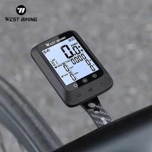 Computadora para Bicicleta WEST BIKING BKV 100 GPS de 2.4 Pulgadas, Impermeable, Multifuncional, con Retroiluminación Automática, Portátil - Product Image 1