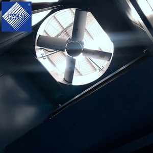 Tour <span class=keywords><strong>de</strong></span> <span class=keywords><strong>refroidissement</strong></span> à <span class=keywords><strong>circuit</strong></span> fermé à flux composé à haut rendement d'échange thermique avec ventilateur Siemens/WEG pour une économie d'énergie - Product Image 4