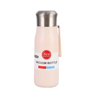 480ML 600ml 750ml Taza aislada al vacío Doble pared Acero inoxidable 304 Botella de agua deportiva con cuerda de mango - Product Image 4