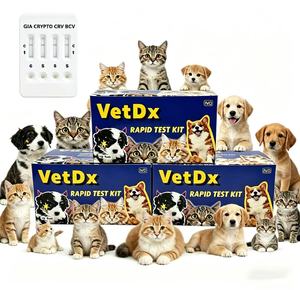 Pruebas Veterinarias Rápidas de Alta Precisión para Mascotas, GIA/<span class=keywords><strong>CRYPTO</strong></span>/CRV/BCV, 4 Pruebas en Uno para Perros, Anaplasma - Product Image 1