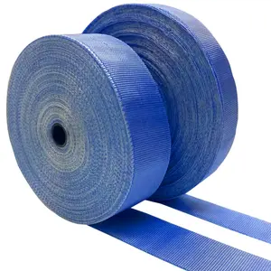 2.5cm * 45M 6.2oz/210gsm50ヤードロール織りE-ガラス平織りグラスファイバーテープ