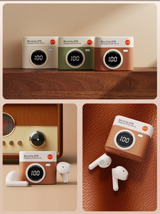 Neexxt Q88 2025 Mới Chất Lượng Cao Bt Không Dây Earbuds Dễ Dàng Điều Khiển Cảm Ứng Tai Nghe Tiếng Ồn Hủy Bỏ TWS Với <span class=keywords><strong>LED</strong></span> Hiển Thị - Product Image 4