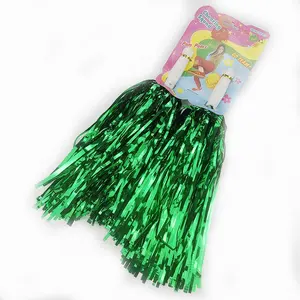 Factory Direct Sell 2pc Cheer Pompoms Purple Cheerleading Pom Poms For Party Dancer