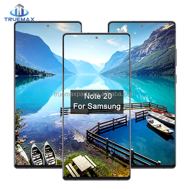 TEMX Display Assembly With Frame for Samsung Galaxy Note 20 Smart Phone LCD Screen Digitizer Complete Mobile Phone Note20 N980