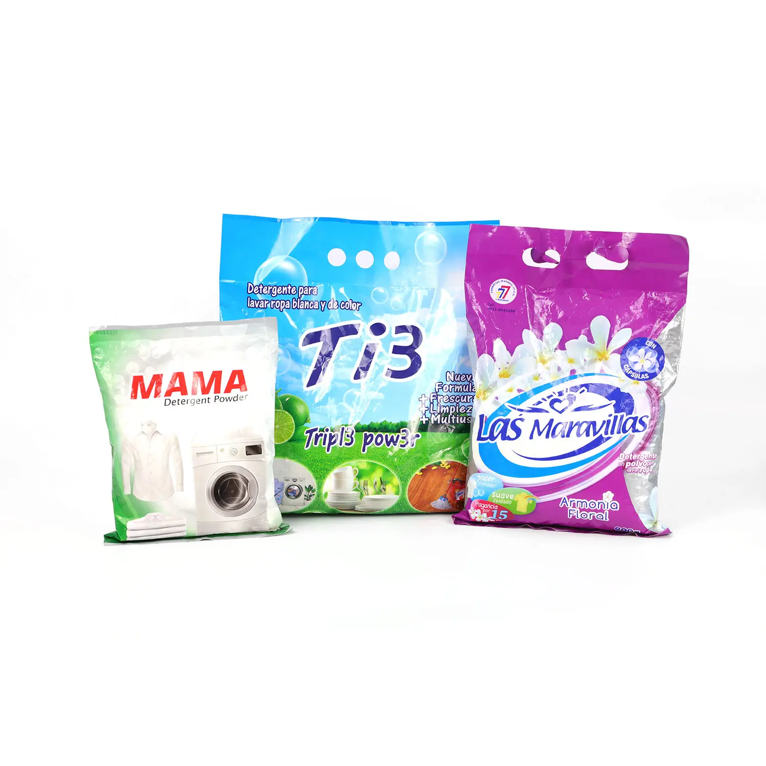Detergente en polvo para lavar ropa, jabón en polvo de diseño gratis, precio de fábrica, China