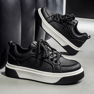 Zapatos Casuales para Hombre, Modernos, Color Marrón, Transpirables, con Forro de Malla, Suaves, con Cordones, Antideslizantes, Cómodos para Caminar, Versátiles y a la Moda, Venta al Por Mayor - Product Image 1