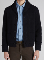Ottoknit Cashmere Ivory Men Tartan Cardigan Klassische Woll strickwaren für Herbst Winter Layer ing