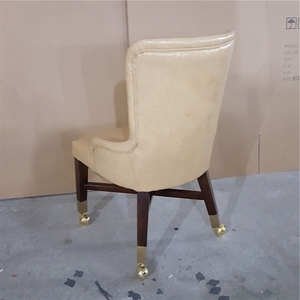 Cómoda silla con logotipo bordado de calidad de Casino, sillón VIP de Baccarat con reposabrazos, máquina <span class=keywords><strong>tragamonedas</strong></span> de póker con rollos - Product Image 5