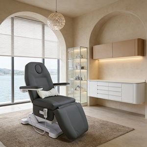 Cama Eléctrica <span class=keywords><strong>de</strong></span> Belleza Anteeth con 3/4 Motores para Spa, Tratamientos Faciales, <span class=keywords><strong>Tatuajes</strong></span> y Masajes, Sillón Multifuncional para <span class=keywords><strong>Salón</strong></span> <span class=keywords><strong>de</strong></span> Belleza en Gris - Product Image 1