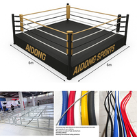 Cordes de ring personnalisées pour MMA et Muay Thai, utilisées pour les combats de MMA et l'entraînement de boxe