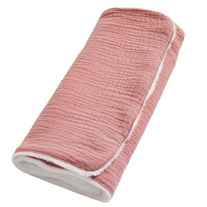 Bavoirs en coton épais pour nouveau-nés, motif dessin animé, pour la bave et les râles, serviette de bavage solide - Product Image 1