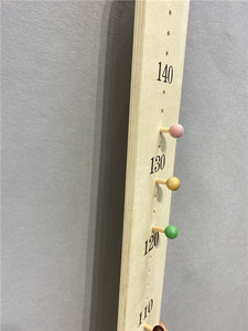 Biểu Đồ Tăng Trưởng Chiều Cao Bằng Gỗ Để Đo Em Bé Cháu Trẻ Cổ Điển Thước Đo Trường Học - Product Image 6