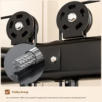 Support de gymnastique en acier pour petit oiseau volant transfrontalier Machine d'entraînement complète multifonctionnelle à la maison Presse de banc Squats Deadlifts
