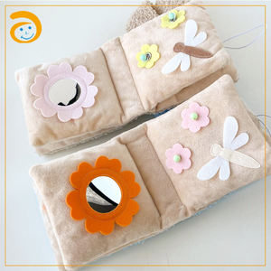 Nouveau livre sensoriel en tissu non toxique pour bébé, livre <span class=keywords><strong>d</strong></span>'activités en feutre froissé en polyester pour l'éveil des nourrissons - Product Image 6