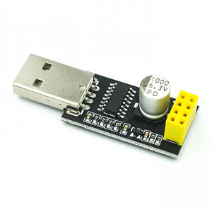 Adaptador Programador ESP01 UART GPIO0 ESP-01, Adaptador ESP8266 CH340G USB a ESP8266, Módulo de Placa de Desarrollo Inalámbrico Wifi Serial - Product Image 1