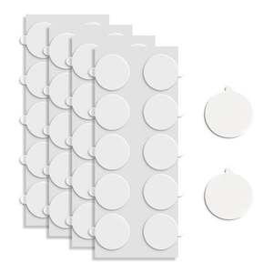 Cinta adhesiva acrílica transparente de doble cara con asa para fijar globos y pegar carteles, troquelada a medida - Product Image 4