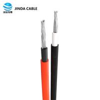 Solar Panel Kabel Twin Core 4 mm2 6 mm2 10mm Pv Kabel für H1z2z2-k Solar Draht