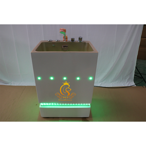 EUR PET Adjustable Multi-function Pet Cleaning Grooming Bathtub Freestanding Cat and Dog Spa Grooming Cleaning Bathtub - Product Image 2