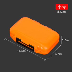 Fishing Tackle <b>Box</b> With Compartments Waterproof <b>Storage</b> For Lure Accessories And Hooks Durable ABS <b>Material</b> Universal Use - Product Image 5