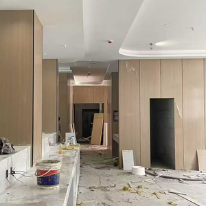 Panneau mural en cristal <span class=keywords><strong>de</strong></span> carbone ignifuge ASTM E84 Classe A pour la conception <span class=keywords><strong>de</strong></span> hall d'hôtel, panneau en fibre <span class=keywords><strong>de</strong></span> <span class=keywords><strong>charbon</strong></span> <span class=keywords><strong>de</strong></span> bambou haute densité - Product Image 2