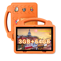 YPORANGE Tablet Edukasi Anak 10.1-Inci Android 12.0 MTK Octa Core 3GB 64GB Baru, Layar Kapasitif 4000mAh, Wi-Fi 5GHz