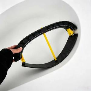 Bloc de ponçage manuel flexible à rayon réglable pour longboard, forme carrée, dureté moyenne OEM, épaisseur 2 mm, pour une ponçage parfaite - Product Image 1