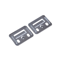 Clips Metálicos de Acero Inoxidable para Fijación de Revestimiento de Pared WPC, Abrazaderas de Enclavamiento, Clips de Techo de PVC para Paneles Decorativos