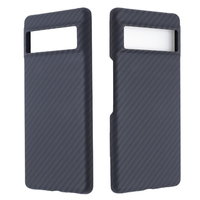 Quantité minimale de commande 1 pièce étui de téléphone en Fiber de carbone Offre Spéciale pour Google Pixel 7/7 pro 3K étui de téléphone portable en fibre d'aramide avec de grands trous