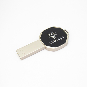 Lecteurs flash <span class=keywords><strong>USB</strong></span> de grande <span class=keywords><strong>capacité</strong></span> en vrac d'usine avec le logo léger mené forme de <span class=keywords><strong>clé</strong></span> de lecteur flash Usb2.0 Usb3.0 - Product Image 3