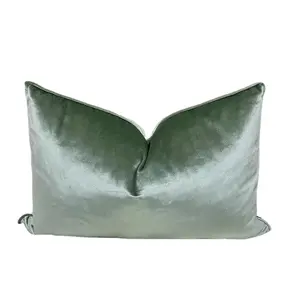 批发深绿色枕头装饰长方形扔枕套接受定制