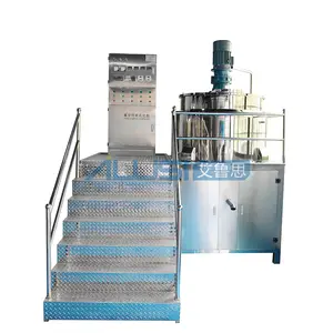 Full Automatic Soap Dishwashing Making Machine Blending Lotion Mixer Cosmetic Machine Manufacturing Shampoo Production Line