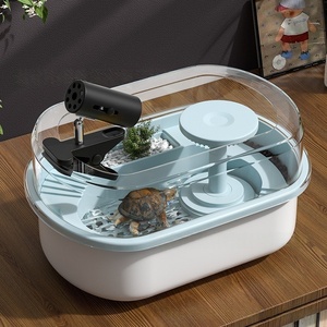 Braziliaanse Schildpad Tank Plastic Zonnebak Platform Speciaal Voor Thuisgebruik Viskweek In De Woonkamer Voor Schildpaddenhuisvilla - Product Image 5