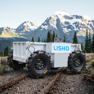 Super hors route capacité 500KG charge RC 4x4 chariot de transport spécial électrique à roues avec personnalisation pris en charge - Product Image 1