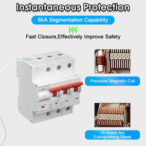 Interruptor de Circuito Eléctrico WiFi Tuya SW-ACW-1P, 1P-2P-3P-63A con Medidor de Energía y Protección Contra Fugas, Dispositivo Inteligente para el Hogar - Product Image 5