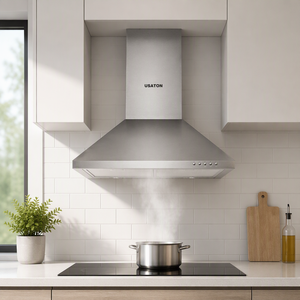 <span class=keywords><strong>Campana</strong></span> <span class=keywords><strong>Extractora</strong></span> de Cocina Tipo Torre de Gran Alcance, Montada en la Pared, con Control por Sensor - Product Image 3