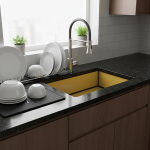 [BAEKJO] Fregadero de Gran Capacidad ENAMEL 540 BLACK-LINE, Perfecto para Grandes Cargas de Platos y Tareas Diarias de Cocina - Product Image 3