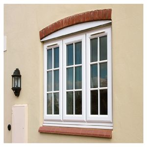 Finestra a Battente in UPVC Impermeabile con Doppio Vetro Isolante, Resistente alle Intemperie, per Edifici Residenziali, Porte e <span class=keywords><strong>Finestre</strong></span> Esterne - Product Image 4