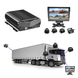 Truck <span class=keywords><strong>DVR</strong></span> 4 canali 4G WIFI veicolo <span class=keywords><strong>Dvr</strong></span> H.265 1080P HDD Gps sicurezza Mobile Mdvr visualizzazione remota per veicolo scuolabus - Product Image 1