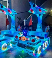 Produk Terbaru Mobil Bumper Bertenaga Baterai untuk Taman Hiburan, Mobil Listrik Mini Anak-Anak untuk Luar Ruangan